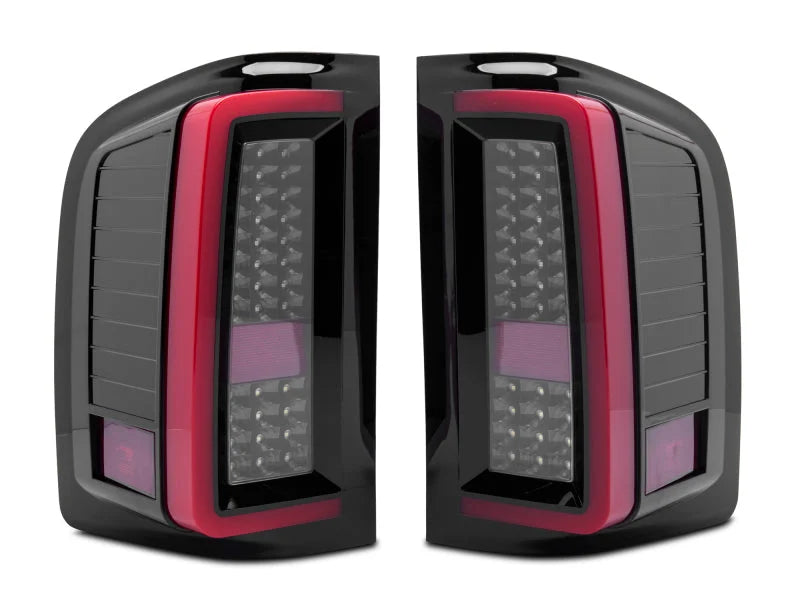 Raxiom 07-13 Chevy Silverado 1500 G2 LED Tail Lights- Black Housing (Clear Lens) - Additional View 7
