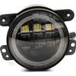 Load image into Gallery viewer, Raxiom 07-18 Jeep Wrangler JK Axial Series 4-In LED Fog Lights w/ RGB Halo - Installation View