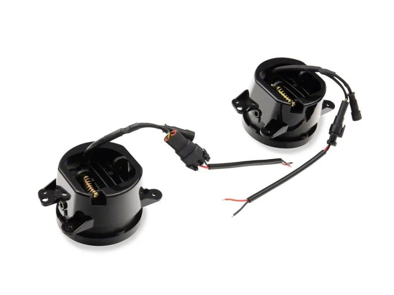 Raxiom 07-18 Jeep Wrangler JK Axial Series 4-In LED Fog Lights w/ RGB Halo - Additional View 7
