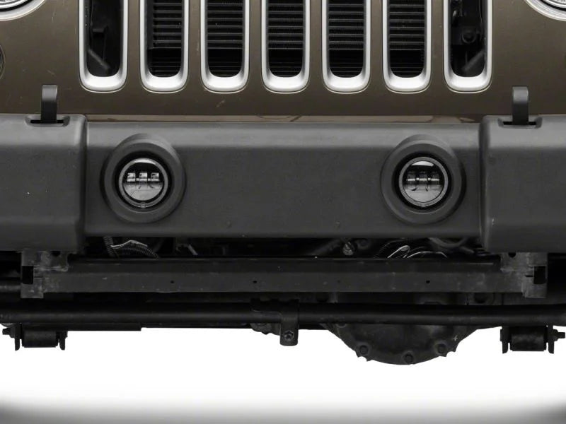 Raxiom 07-18 Jeep Wrangler JK Axial Series 4-In LED Fog Lights w/ RGB Halo - Additional View 10