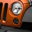 Load image into Gallery viewer, Raxiom 07-18 Jeep Wrangler JK Axial Series LED Front Turn Signals (Smoked) - Main Product View