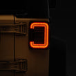 Load image into Gallery viewer, Raxiom 07-18 Jeep Wrangler JK Axial Series LED Halo Tail Lights- Black Housing (Dark Smoked Lens) - Additional View 8