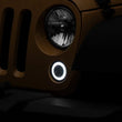 Load image into Gallery viewer, Raxiom 07-18 Jeep Wrangler JK Axial Series LED Turn Signals w/ Halo (Smoked) - Additional View 7