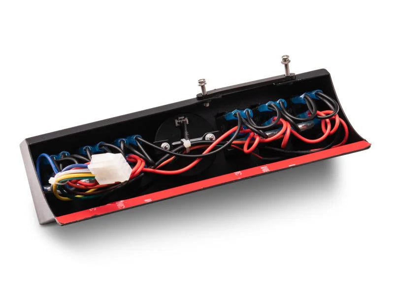 Raxiom 07-18 Jeep Wrangler JK Control Box w/ Switch Panel - Back View
