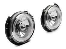 Load image into Gallery viewer, Raxiom 07-18 Jeep Wrangler JK LED Halo Headlights- Chrome Housing (Clear Lens) - Main Product View
