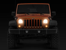 Load image into Gallery viewer, Raxiom 07-18 Jeep Wrangler JK LED Halo Headlights- Chrome Housing (Clear Lens) - Additional View 5