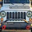 Load image into Gallery viewer, Raxiom 07-18 Jeep Wrangler JK LED Halo Headlights- Chrome Housing (Clear Lens) - Additional View 7
