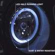Load image into Gallery viewer, Raxiom 07-18 Jeep Wrangler JK LED Halo Headlights- Chrome Housing (Clear Lens) - Additional View 8