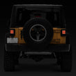 Load image into Gallery viewer, Raxiom 07-18 Jeep Wrangler JK LED Tail Lights- Black Housing (Smoked Lens) - Main Product View
