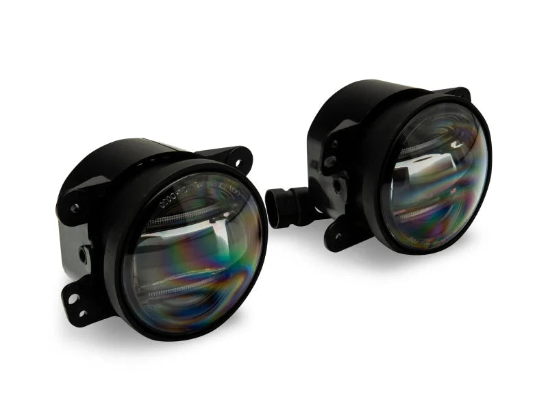 Raxiom 07-22 Jeep Wrangler JK/JL Axial Series LED Fog Lights - Main Product View