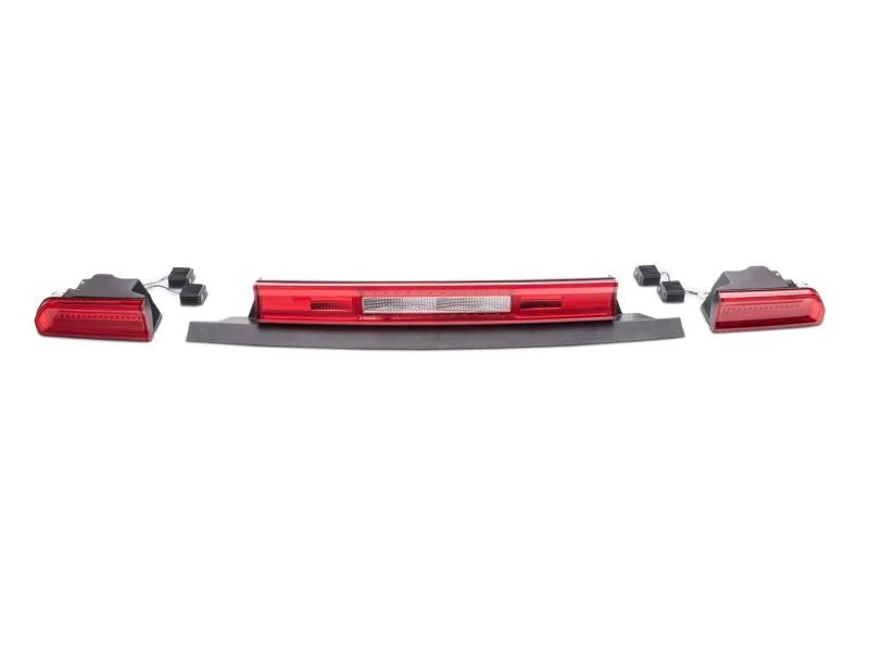 Raxiom 08-14 Dodge Challenger LED Tail Lights- Chrome Housing - Red/Clear Lens - Additional View 12