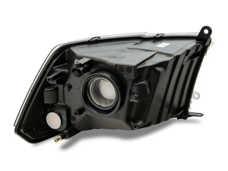Raxiom 09-18 Dodge RAM 1500 Axial OEM Rep Headlights w/ Single Bulb- Chrome Housing (Clear Lens) - Additional View 7