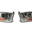 Load image into Gallery viewer, Raxiom 09-18 Dodge RAM 1500 Axial OEM Rep Headlights w/ Single Bulb- Chrome Housing (Clear Lens) - Additional View 10