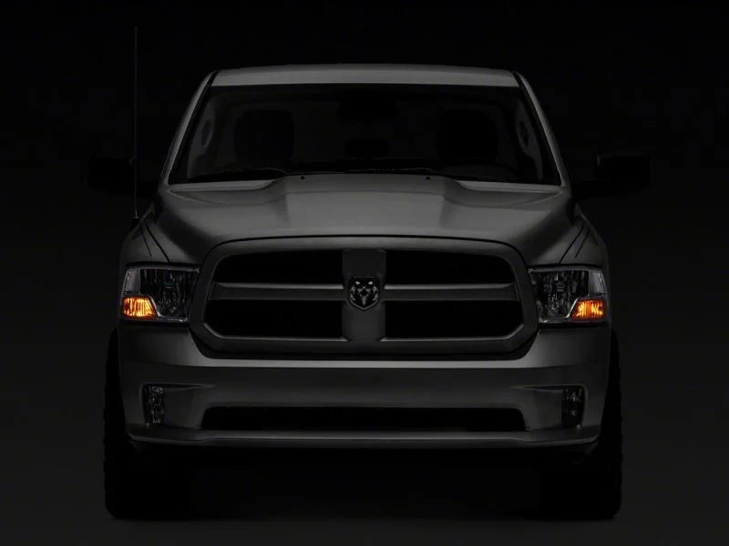 Raxiom 09-18 Dodge RAM 1500 Axial OEM Rep Headlights w/ Single Bulb- Chrome Housing (Clear Lens) - Additional View 13