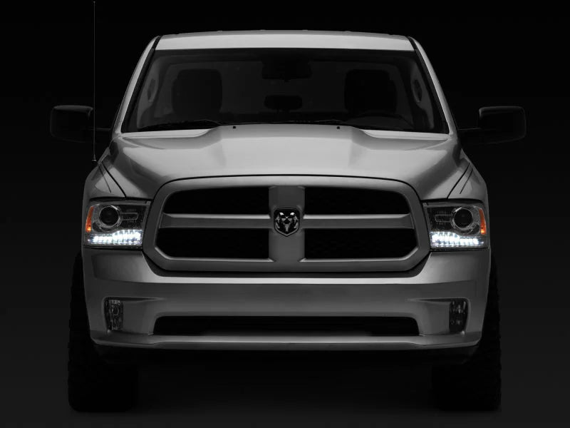 Raxiom 09-18 Dodge RAM 1500 LED Halo Headlights w/ Swtchbck Turn Signals- Chrome Hsng (Clear Lens) - Additional View 9