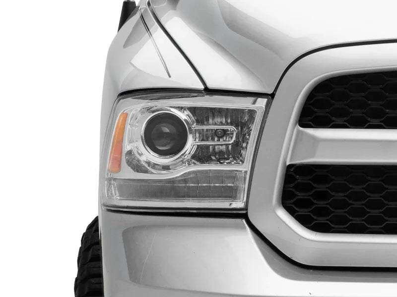 Raxiom 09-18 Dodge RAM 1500 LED Halo Headlights w/ Swtchbck Turn Signals- Chrome Hsng (Clear Lens) - Additional View 11