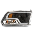 Load image into Gallery viewer, Raxiom 09-18 RAM 1500 LED Halo Projector Headlights- Black Housing (Clear Lens) - Additional View 5