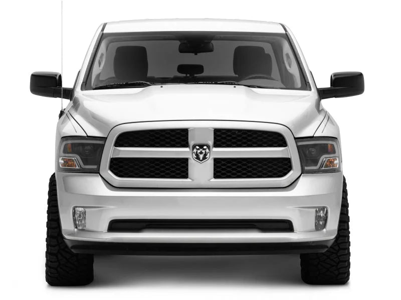 Raxiom 09-18 RAM 1500 LED Halo Projector Headlights- Black Housing (Clear Lens) - Additional View 10