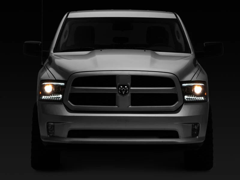 Raxiom 09-18 RAM 1500 LED Projector Headlights w/ Switchback Turn Signals- Blk Housing (Clear Lens) - Additional View 5