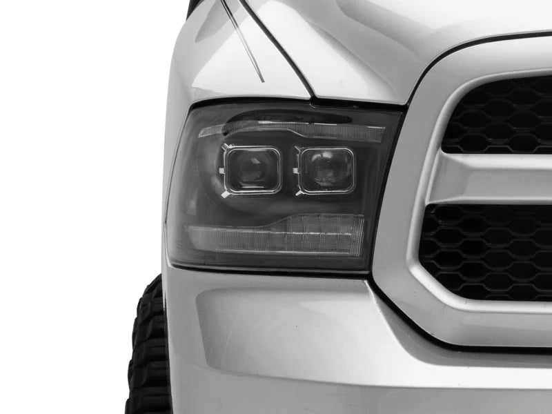 Raxiom 09-18 RAM 1500 LED Projector Headlights w/ Switchback Turn Signals- Blk Housing (Clear Lens) - Additional View 8