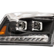 Load image into Gallery viewer, Raxiom 09-18 RAM 1500 LED Projector Headlights w/ Switchback Turn Signals- Blk Housing (Clear Lens) - Additional View 10