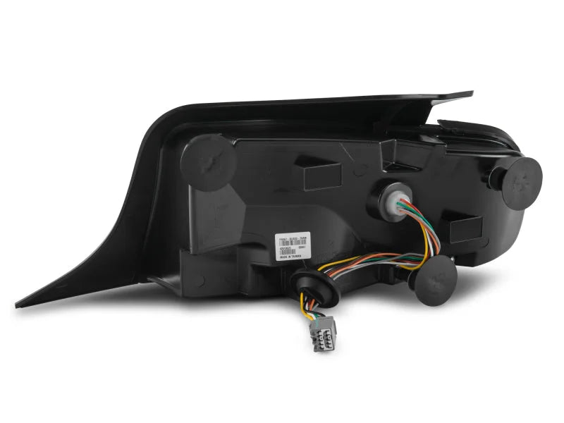 Raxiom 10-12 Ford Mustang Vector V2 LED Tail Lights - Gloss Black Housing (Clear Lens) - Additional View 6