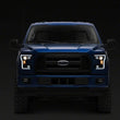Load image into Gallery viewer, Raxiom 15-17 Ford F-150 G3 Projector Headlights w/ LED Accent- Blk Housing (Clear Lens) - Side View