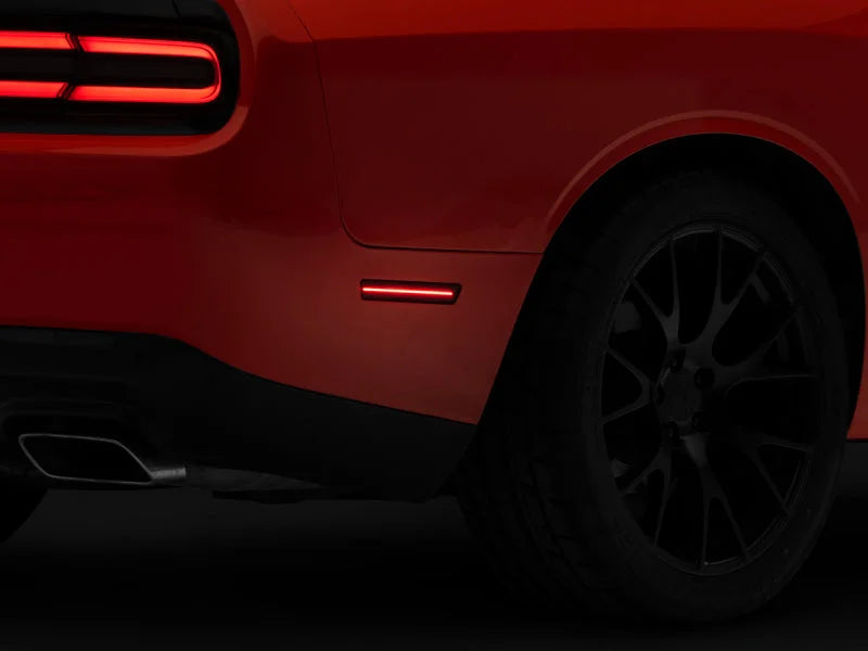 Raxiom 15-22 Challenger Excluding Widebody Axial Series LED Side Marker Lights (Smoked) - Additional View 9