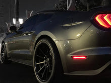 Load image into Gallery viewer, Raxiom 15-22 Ford Mustang Axial Series LED Side Marker Lights Rear (Smoked) - Back View