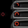 Load image into Gallery viewer, Raxiom 15-22 Ford Mustang Halo LED Tail Lights - Gloss Black Housing (Smoked Lens) - Main Product View