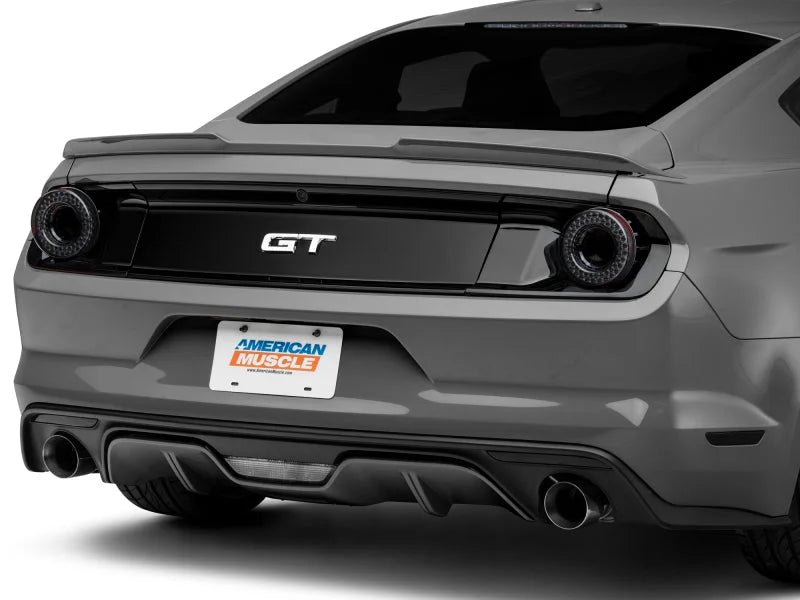 Raxiom 15-22 Ford Mustang Halo LED Tail Lights - Gloss Black Housing (Smoked Lens) - Additional View 6