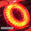 Load image into Gallery viewer, Raxiom 15-22 Ford Mustang Halo LED Tail Lights - Gloss Black Housing (Smoked Lens) - Additional View 9
