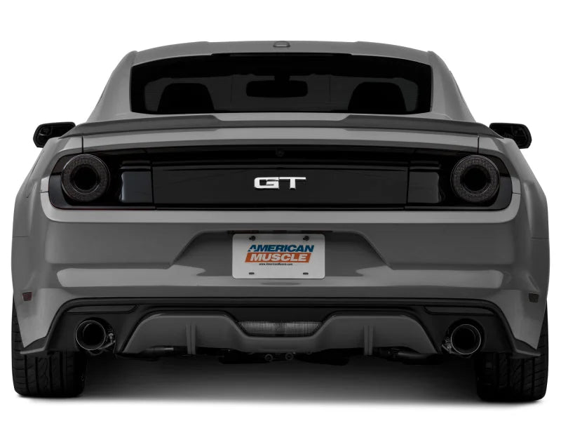 Raxiom 15-22 Ford Mustang Halo LED Tail Lights - Gloss Black Housing (Smoked Lens) - Additional View 14
