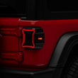 Load image into Gallery viewer, Raxiom 18-22 Jeep Wrangler JL Axial Series Plateau LED Tail Lights- Black Housing (Smoked Lens) - Main Product View