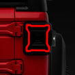 Load image into Gallery viewer, Raxiom 18-22 Jeep Wrangler JL Axial Series Plateau LED Tail Lights- Black Housing (Smoked Lens) - Back View