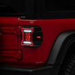 Load image into Gallery viewer, Raxiom 18-22 Jeep Wrangler JL Axial Series Plateau LED Tail Lights- Black Housing (Smoked Lens) - Additional View 5