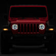 Load image into Gallery viewer, Raxiom 18-22 Jeep Wrangler JL/ JT 9-Inch LED Headlights w/ DRL and Halo- Black Housing (Clear Lens) - Additional View 8