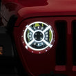 Load image into Gallery viewer, Raxiom 18-22 Jeep Wrangler JL/ JT 9-Inch LED Headlights w/ DRL and Halo- Black Housing (Clear Lens) - Additional View 10