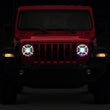 Load image into Gallery viewer, Raxiom 18-22 Jeep Wrangler JL/ JT 9-Inch LED Headlights w/ DRL and Halo- Black Housing (Clear Lens) - Additional View 13