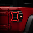 Load image into Gallery viewer, Raxiom 18-22 Jeep Wrangler JL LED Tail Lights- Black Housing (Smoked Lens) - Main Product View