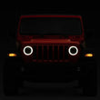 Load image into Gallery viewer, Raxiom 18-22 Jeep Wrangler JL/JT Axial Series LED Headlights- Black Housing (Clear Lens) - Back View