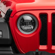 Load image into Gallery viewer, Raxiom 18-22 Jeep Wrangler JL/JT Axial Series LED Headlights- Black Housing (Clear Lens) - Additional View 6