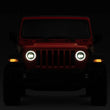 Load image into Gallery viewer, Raxiom 18-22 Jeep Wrangler JL/JT Axial Series LED Headlights- Black Housing (Clear Lens) - Additional View 8
