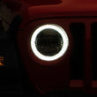 Load image into Gallery viewer, Raxiom 18-22 Jeep Wrangler JL/JT Axial Series LED Headlights- Black Housing (Clear Lens) - Additional View 12