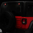 Load image into Gallery viewer, Raxiom 18-23 Jeep Wrangler JL Axial Series Rear Window Glass Hinge LED Lights - Main Product View