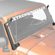 Load image into Gallery viewer, Raxiom 50-Inch LED Light Bar Windshield Mount w/ Auxiliary Bracket fits 2007-2018 Jeep Wrangler / Wrangler JK - Main Produ...