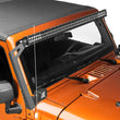 Load image into Gallery viewer, Raxiom 50-Inch LED Light Bar Windshield Mount w/ Auxiliary Bracket fits 2007-2018 Jeep Wrangler / Wrangler JK - Additional...