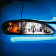 Load image into Gallery viewer, Raxiom 94-98 Ford Mustang Axial Series Cobra Style Headlights- Chrome Housing (Clear Lens) - Main Product View