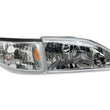 Load image into Gallery viewer, Raxiom 94-98 Ford Mustang Axial Series Cobra Style Headlights- Chrome Housing (Clear Lens) - Additional View 9
