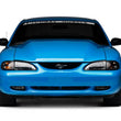 Load image into Gallery viewer, Raxiom 94-98 Mustang Axial Series Cobra Style Headlights- Black Housing (Clear Lens) - Side View